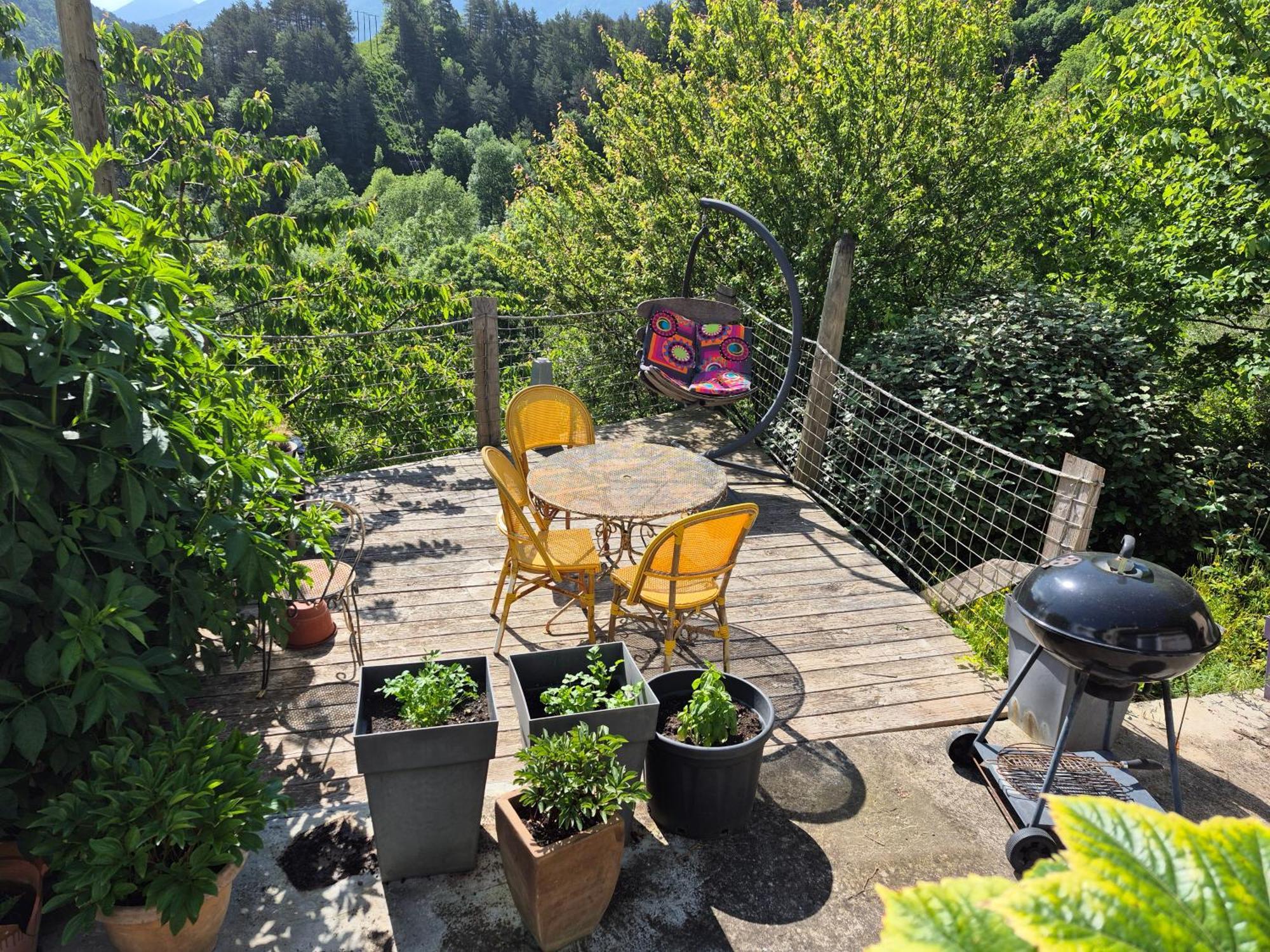 Grande Terrasse Avec Vue Entre Mediterranee Et Pays Cathare Cailla المظهر الخارجي الصورة